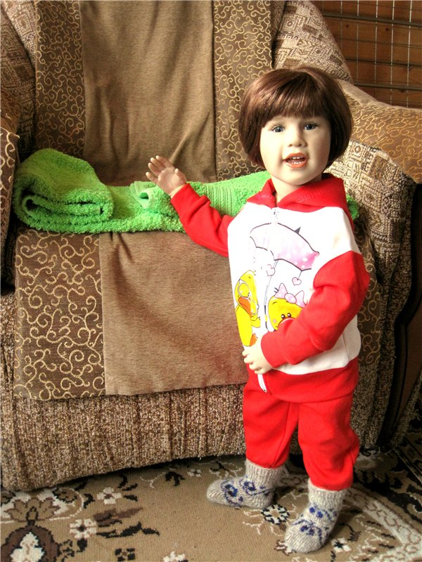 Как мы искали ручейки. Лерочка – коллекционная кукла Sissel Skille