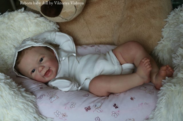 Мейзи... Куколка Реборн Виктории Вишни