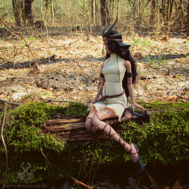 Полиуретановая шарнирная кукла Сейен (фото 4)