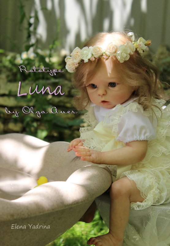 Моя Луна. Прототип Luna by Olga Auer. Куклы реборн Елены Ядриной
