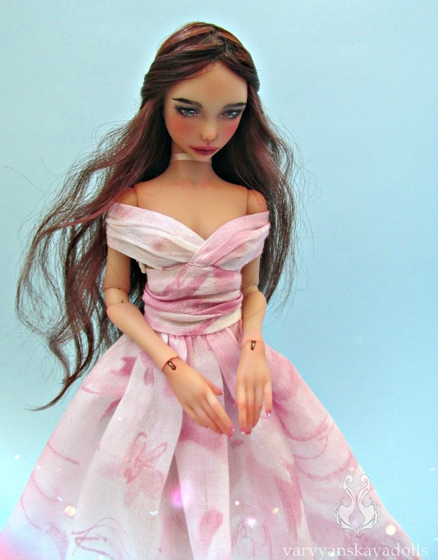 Авторская шарнирная кукла, Жасмин (фото 5)