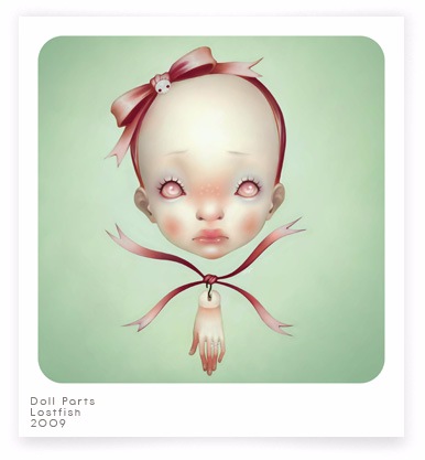 Сюрреалистические иллюстрации французской художницы Элоди LostFish или еще раз об Алисе