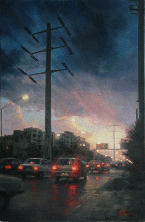 Реалистичная живопись Востока: Иман Малеки