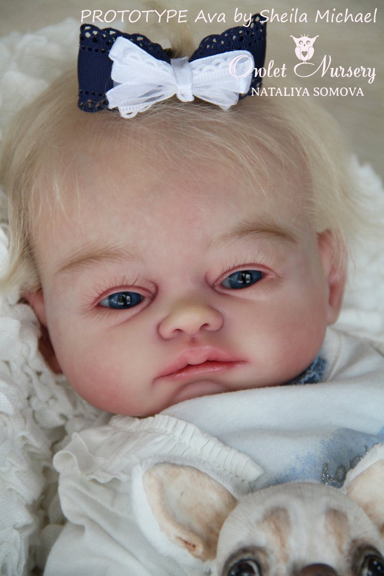 Сильвия - мой прототип Ava от скульптора Sheila Michael. Кукла реборн Наталии Сомовой