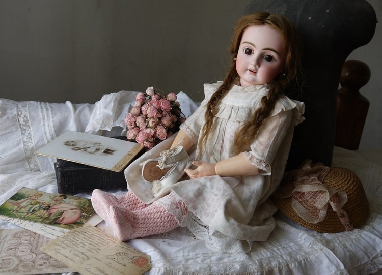 Старинная антикварная кукла Bahr&Proschild 350 (фото 10)