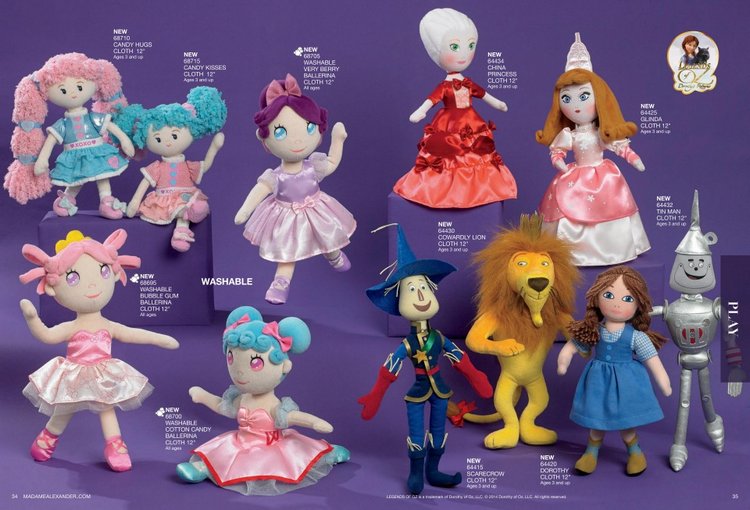 Каталог кукол Madame Alexander 2014 г