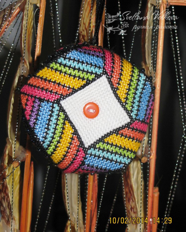 Вышивка в интерьере — Вышивка крестиком