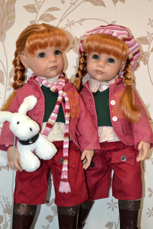 Очаровательные Сарочки-близняшки. Рыжульки 2006 года и Садовницы 2004 года