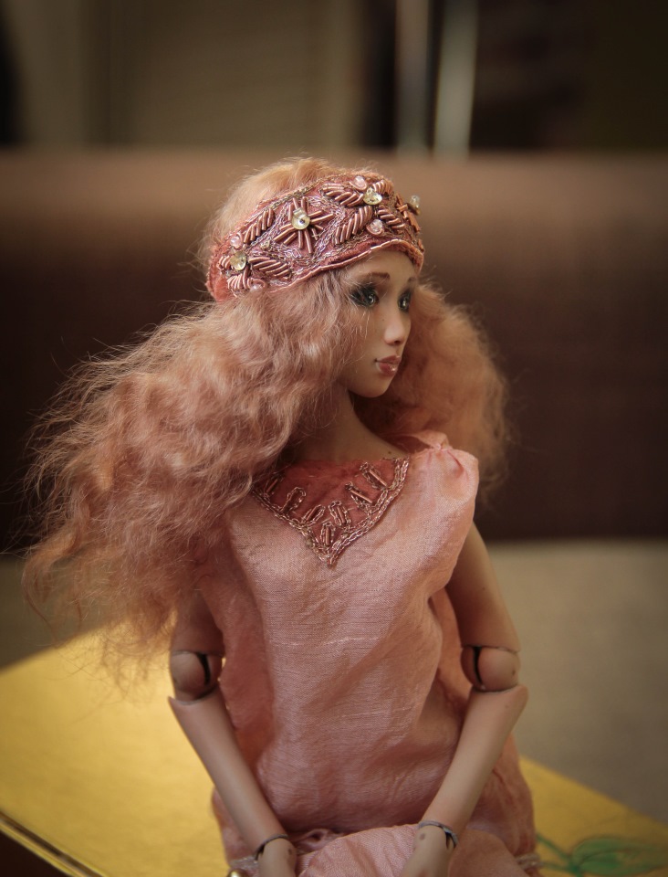 Новый парик для Роуз — Авторские шарнирные куклы своими руками: лепка