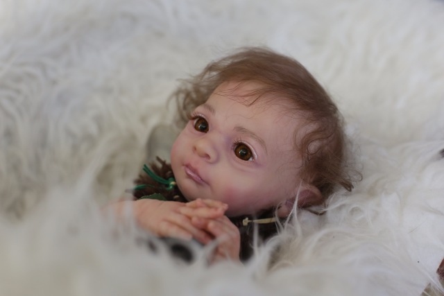 Лесной Эльфёныш,кукла-реборн Элины Кудрявцевой