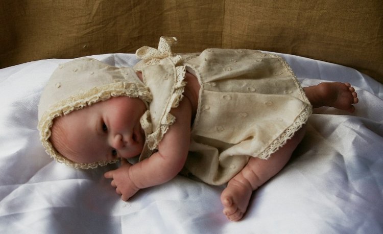 Новый малыш родился. Мини реборн (фото 9)
