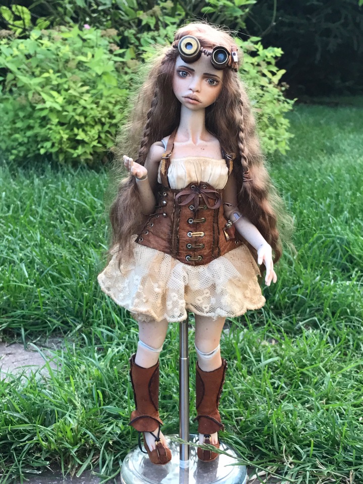 Девушка в стиле стимпанк — Домашние фото авторских кукол: личные коллекции (фото 5)
