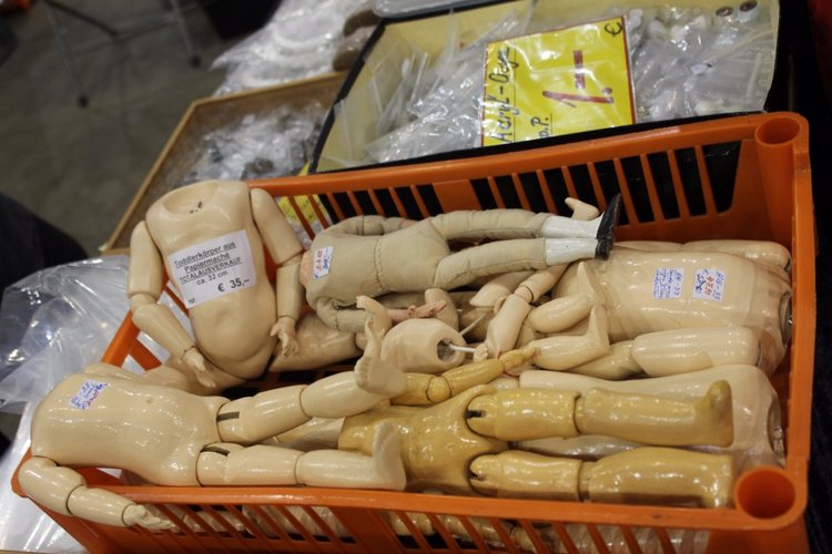 Выставка мишек, кукол и кукольной миниатюры в Голландии 2017 - часть пятая