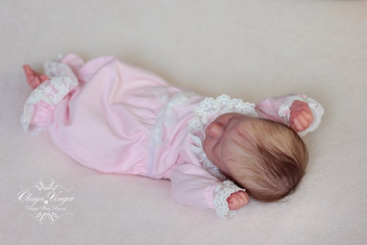 Моя кроха Эшли. Кукла реборн Олеси Венгер