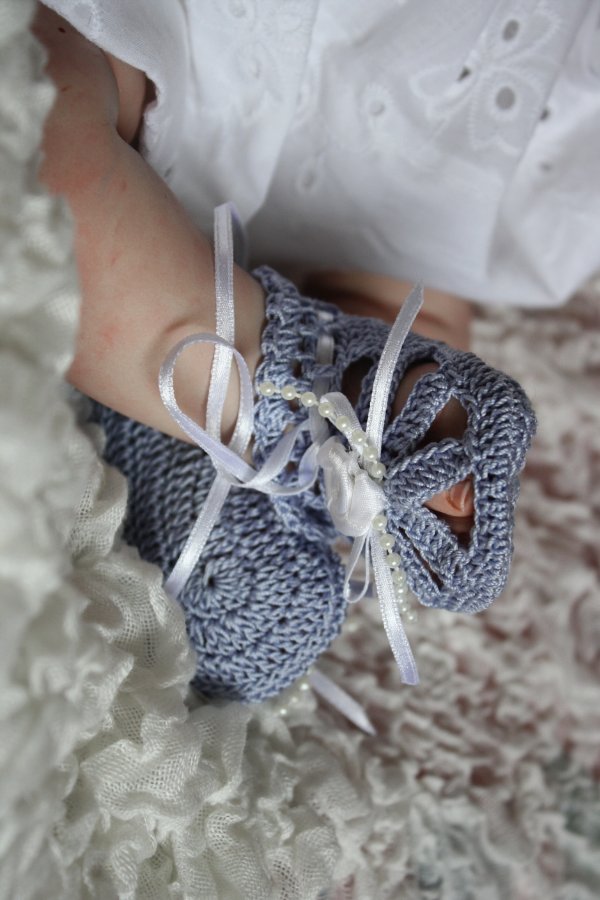 Куклы Реборн. Малышка в голубом (фото 5)