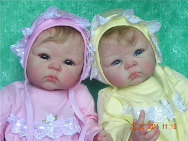 Двойняшки Маша и Полинка.Куклы-реборн Преображенской Светланы (фото 10)