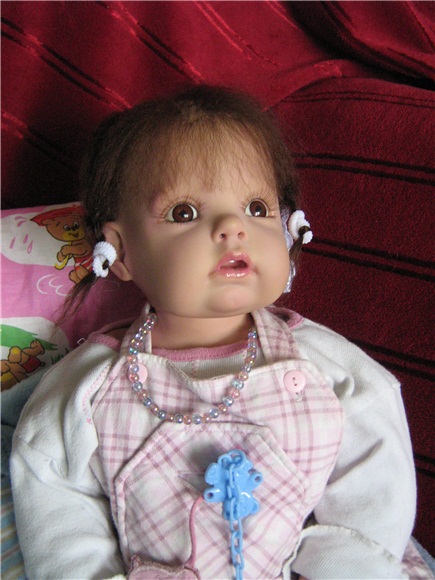 Леночка. Коллекционная кукла Lola от Мария Мишель (фото 10)