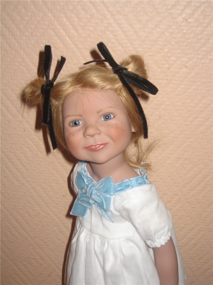 Солнечная девочка. Куколка фирмы Цвергназе