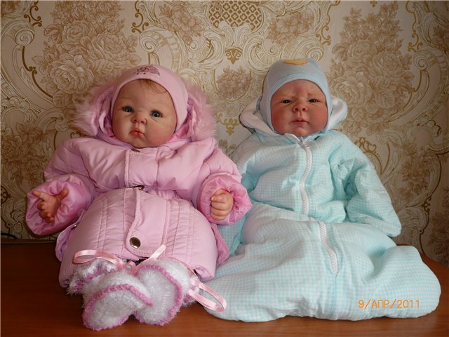 Саша и Маша — Куклы Реборн (Reborn): домашние фото (фото 5)