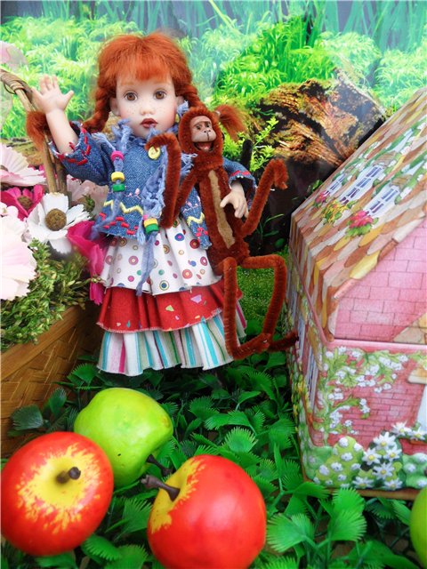 Пеппи Длинныйчулок, или, Когда Кишата Кишмя Кишат. Куклы Хелен Киш (фото 2)