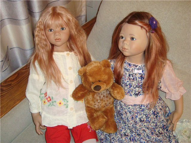 Первые куколки от Annette Himstedt в нашей коллекции: Tippi и Liniki 2006 года