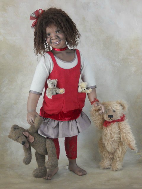 Знакомство с Susan Krey (Сьюзан Крей) - всемирно известным мастером кукол, коллекция 2011 года (фото 4)