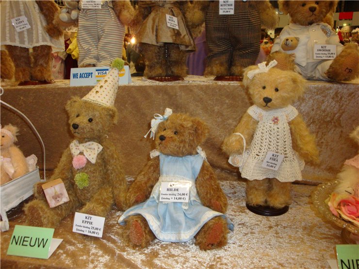 Международная выставка кукол в Ahoy Rotterdam (Нидерланды) 28-29 октября 2011 г. Часть третья