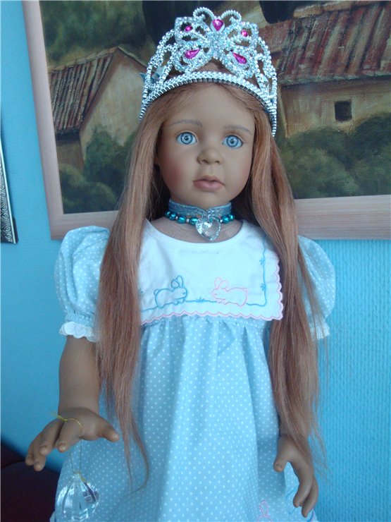 Моя коллекционная кукла Марселина, из коллекции Luna Baby's 1996/97