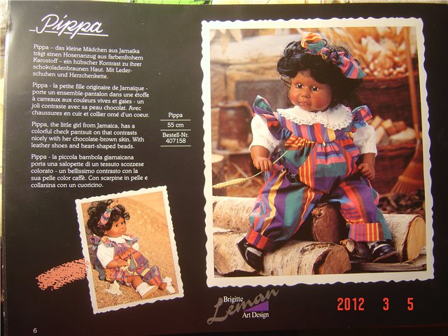 Каталог ZAPF 1993г, ч2 — Коллекционные куклы Zapf Creation (Запф): Designer Collection