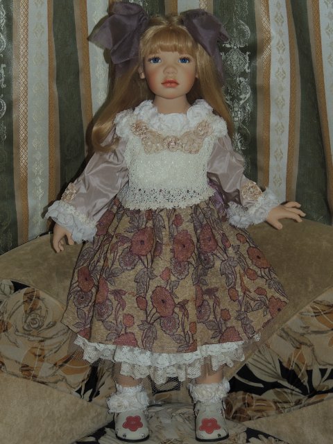 Она просто восхитительна! Кукла Маруся от Заверужински