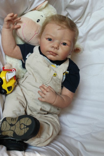 Мамино солнышко Ванечка. Куклы-реборн Натальи Ветровой