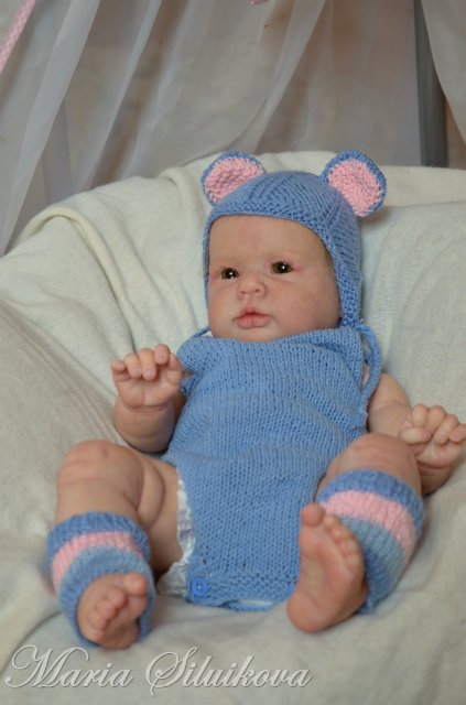 Малыш реборн Платоша, автор Маша Силукова