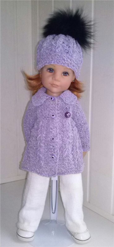 Теплые платьица для девочек Готц (фото 6)