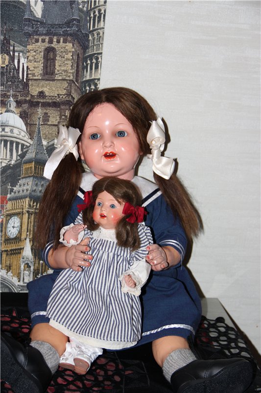 Мои новенькие девчонки. Антикварные куклы от Bruno Schmidt и Kämmer & Reinhardt (фото 5)