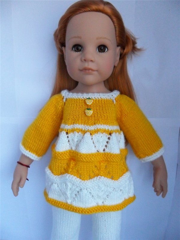 Весенние наряды для кукол Gotz