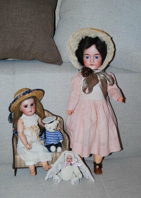 Мои любимые антикварочки — Редкие антикварные куклы и реплики: воск