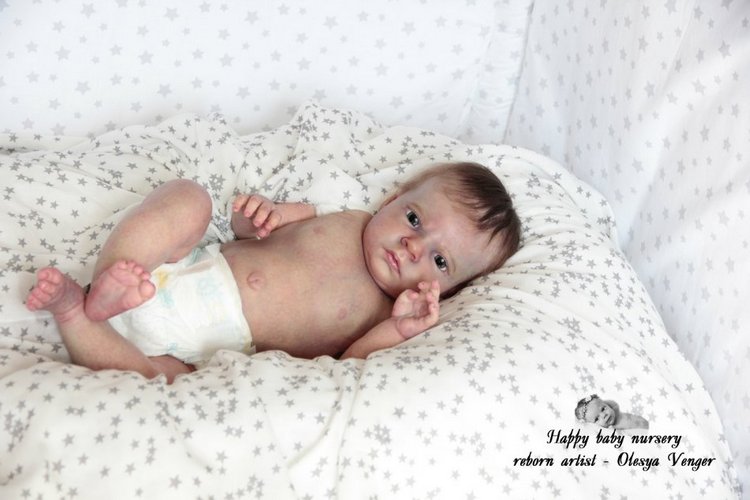 Моя Миша , Мишенька, Мишель! Кукла реборн Олеси Венгер