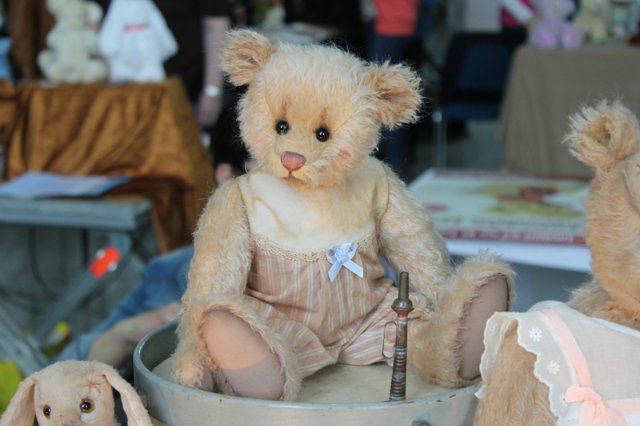 Выставка TEDDYBÄR TOTAL в Мюнстере 2015. Часть первая - мишечная. Фоторепортаж