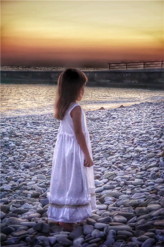 Кукла и ее девочка... Once upon a time