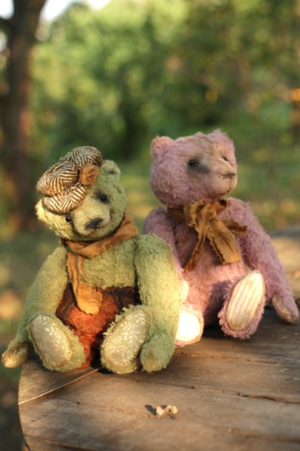 Деревенские медведи. Игрушки ручной работы (фото 6)