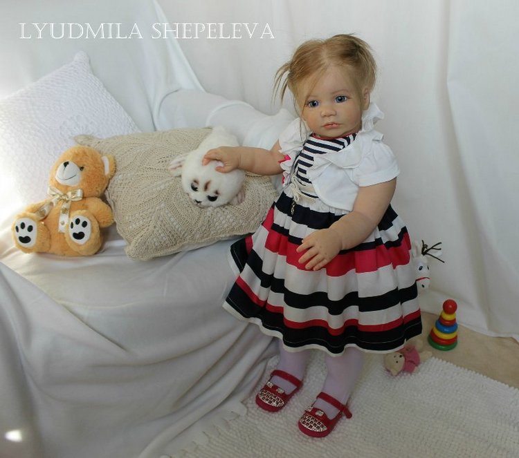 Моя новая девочка Кэйтлин! Кукла реборн Шепелевой Людмилы