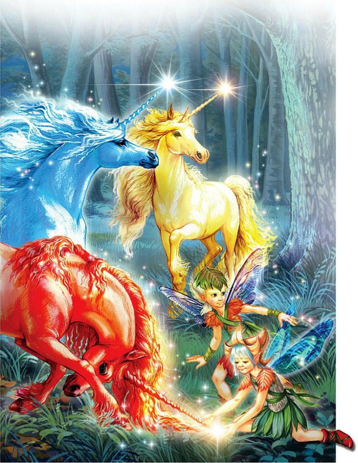 Сказка про Фею и Тролля. Музыкальное Видео. Волшебные иллюстрации от Zorina Baldescu