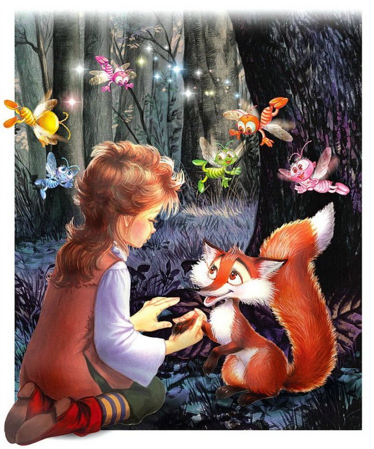 Сказка про Фею и Тролля. Музыкальное Видео. Волшебные иллюстрации от Zorina Baldescu