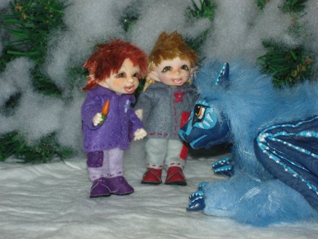 Последняя в этом году зимняя история от Таниты "Смурфик" (фото 6)