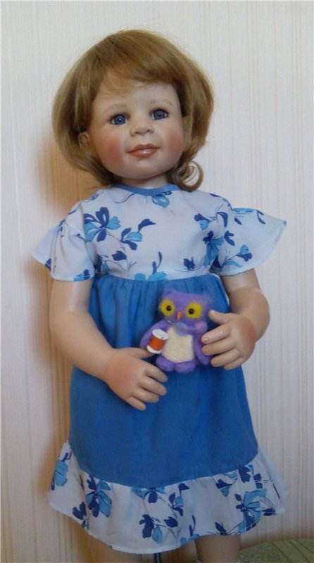Платье от бабушки — Одежда и обувь для кукол своими руками: фото