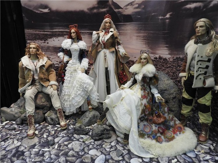 Экскурсия в страну чудес… Авторская кукла. Москва, Тишинка 2016