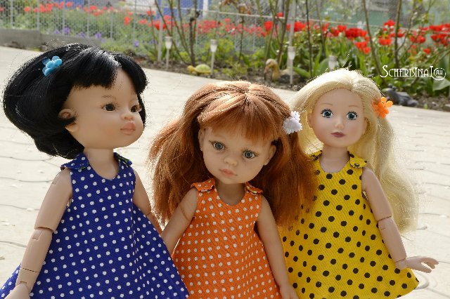 Весна? Или уже лето? Двусторонние сарафаны для паолок