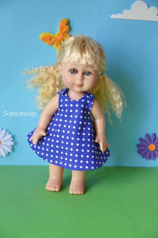 Еще раз про двусторонние сарафаны. Мастер класс с выкройками для кукол