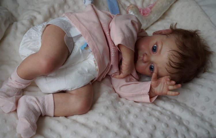 Аленка. Кукла реборн Наталии Коноваловой (фото 5)