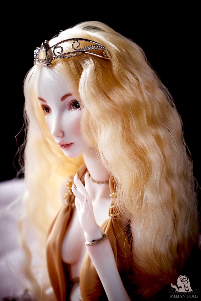 Коллекция шарнирных фарфоровых кукол "Райские птицы" (фото 9)